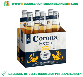 Kaarsen op vakantie verontschuldigen Corona Extra pak 6 flesjes aanbieding - Boodschappen Aanbiedingen
