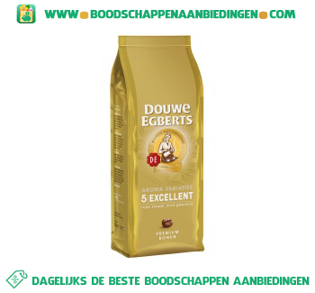 Invloed Elk jaar lager Douwe Egberts Aroma variaties excellent koffiebonen aanbieding -  Boodschappen Aanbiedingen