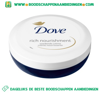 Dove Bodycrème rich nourishment aanbieding
