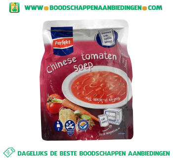 Perfekt Soep in zak Chinese tomaten aanbieding