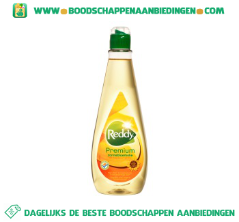 Schelden dier driehoek Reddy Premium zonnebloemolie aanbieding - Boodschappen Aanbiedingen
